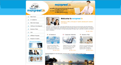 Desktop Screenshot of manpreet.in